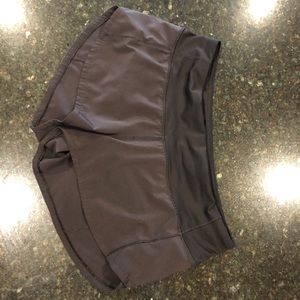 Size 4 Black Lululemon shorts